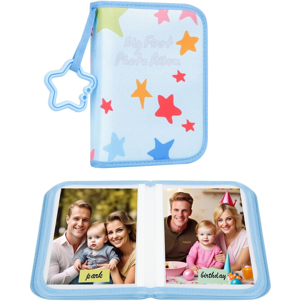 Niselity Baby's My First Photo Album For Baby Holds 21 6X4