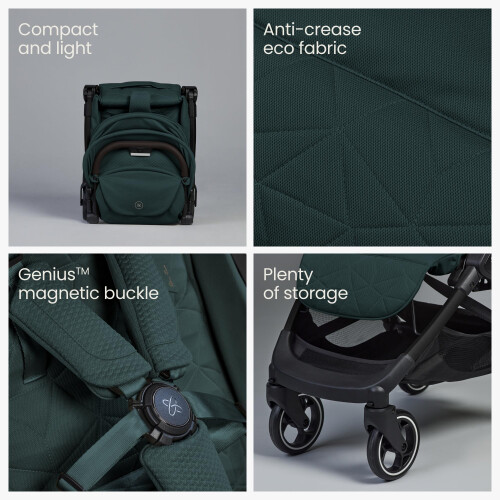 Silver Cross Silver Cross - Clic 2 Compact Stroller, Travel Bag 2