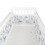 Sageky- Breathable mesh baby bed rail pad - remova 4
