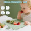 Silicone Placemat with Teething Edge Bumper and Sp 3