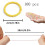 CODKU 100Pcs Elastic Hair Bands, Baby Elastics Hai 4