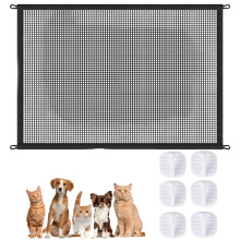 Dog Gate, 110x72cm Mesh Stair Gate For Dogs And Ba