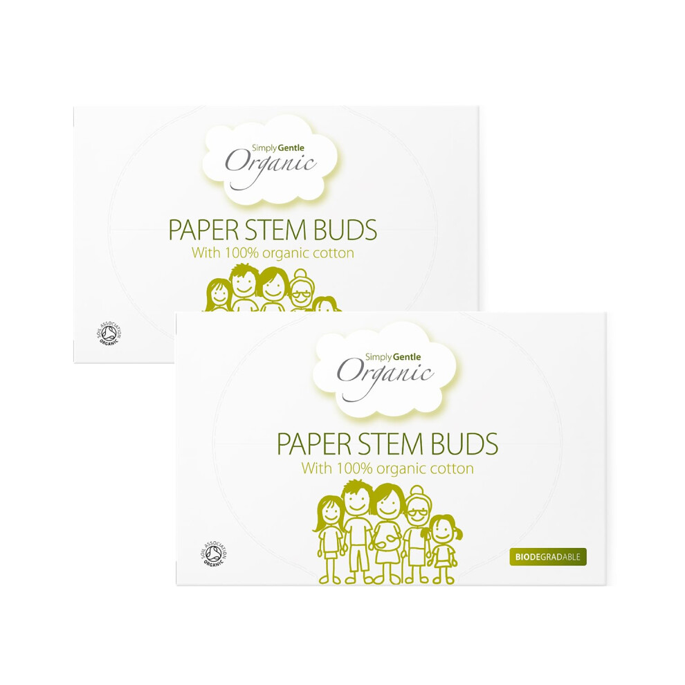 Simply Gentle Organic , Cotton Buds - 100% Organic