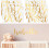 Personalised Name Wall Decal Set, 7 Sheets Gold Le 1