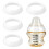 lasuroa 4pcs Replacement Nipple Rings Collars for 1