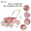 Kidpop PULA Push & Pull Walker Wagon，Baby Walker w 3