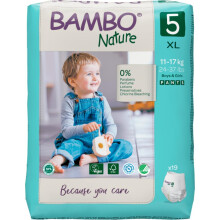 Bambo Nature Premium Training Pants, Pull Ups, Eco