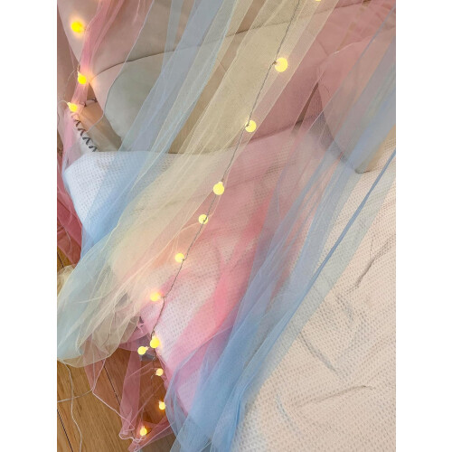 Rainbow Mosquito Net Bed Canopy, Rainbow Bed Cover 2
