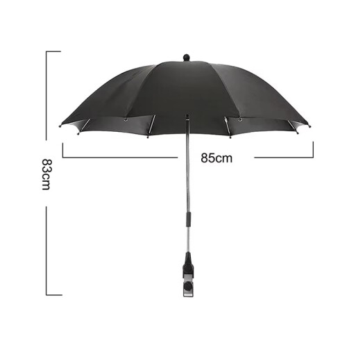 VPPIK Universal Fit Buggy Pushchair Parasol - Clip 1