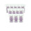 CS Beauty 600 Cotton Cosmetic Pads, Square Shape, 1