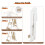 KIDINIX Foldable Learning Tower, Height Adjustable 5
