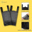 ezkart Pack of 1000 - Black Strong Plastic Nappy B 7