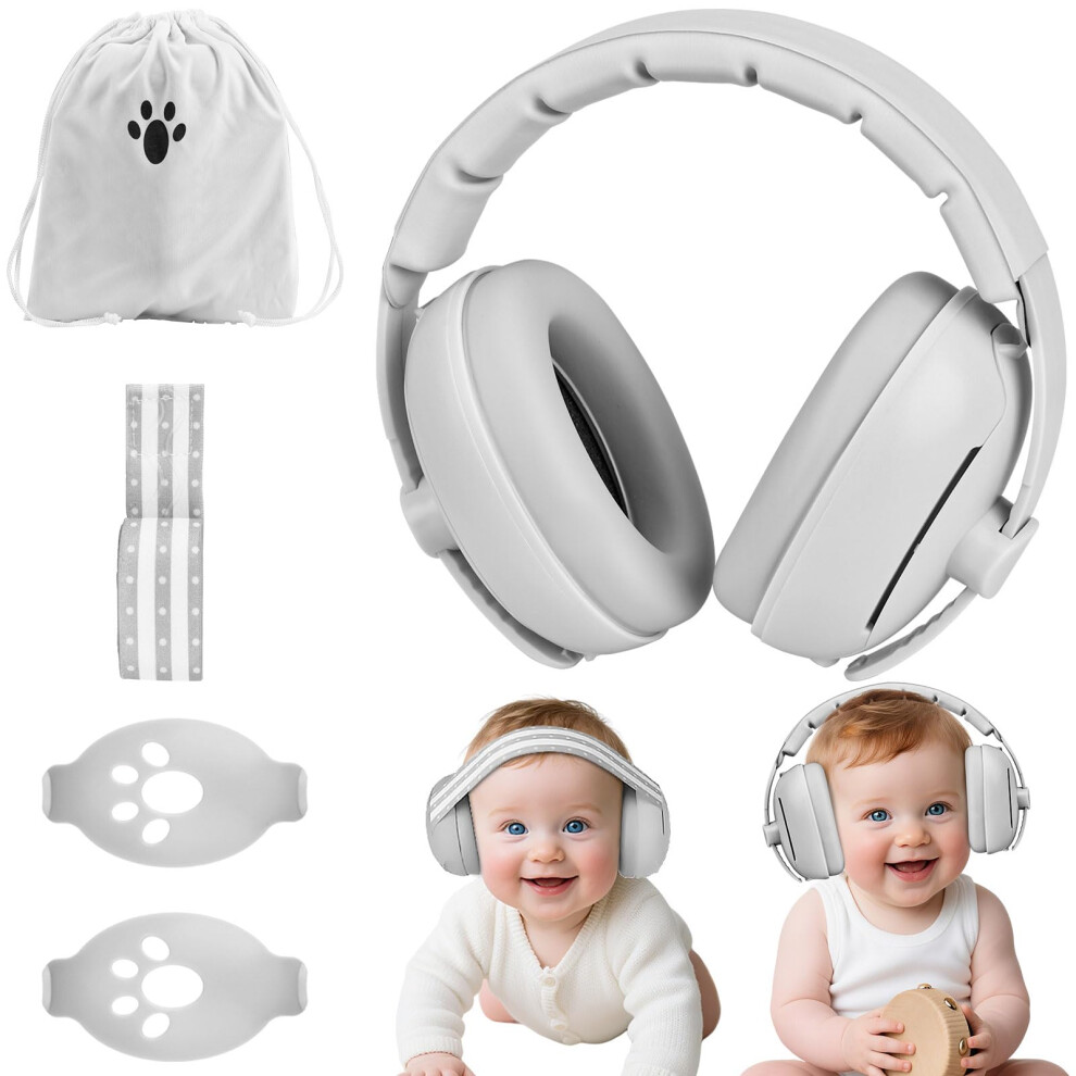 2-In-1 Baby Ear Defenders For Babies And Unisex Kids Jacmkeon