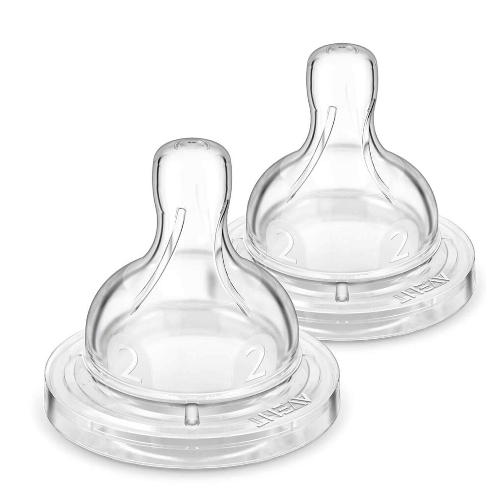 Philips 1M+ Airflex Slow Flow Teats Avent