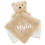 Baby Personalised Animal Comforter Blanket Soft Sn 3