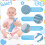 Saier tbo 2Pcs Organic Cotton Baby Comforter, Soft 3