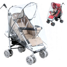 1 Pcs Universal Rain Cover for Stroller Universal