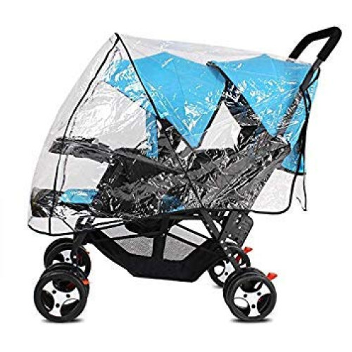 Universal Stroller Raincover Twins Strollers Doubl