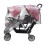 Universal Stroller Raincover Twins Strollers Doubl 2
