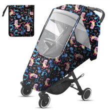 HALOULENI Baby Stroller Rain Cover with Nylon Wate