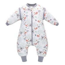 LAT Baby Sleeping Bag with Feet Removable Sleeves,