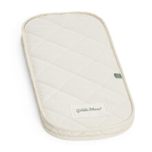 The Little Green Sheep Natural Moses Basket Mattress (74 x 28cm, fits and Clair de Lune Palm Moses baskets)