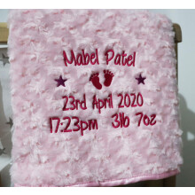 Newborn Baby Gift Personalised Baby Shower Baby Birthday Baby Blanket