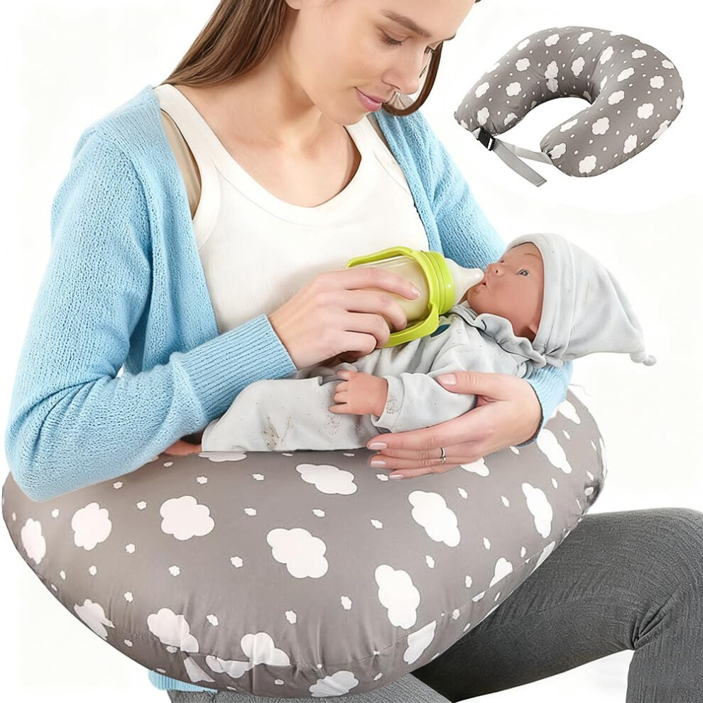 Kbibck Nursing Pillow, Breast Feeding Pillow, Baby