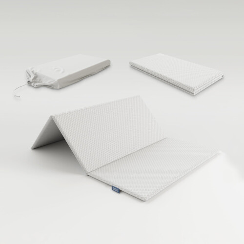 Mother Nurture Classic Foam Foldable Mattress, Whi