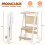 KIDINIX Foldable Learning Tower, Height Adjustable 2