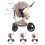 Shineey Stroller 3 in 1 Travel System Aluminium Fr 8