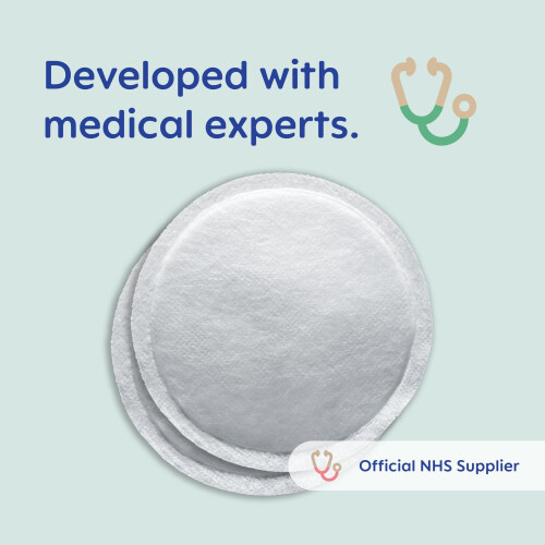 MAM MAM Breast Pads with Fixing Strip | Pack of 105 | 2