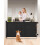 140cm Reinforced Retractable Stair Gate 86cm Tall, 1