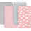 4 Pack Fitted Travel Cot Sheets 95x65cm - Ultra So 1