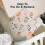 Cot Bed Fitted Sheets(140x70cm) 2 Pack, 100% Cotto 6