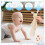 Saier tbo 2Pcs Organic Cotton Baby Comforter, Soft 4