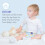 Bambino Mio, Mioboost Classic Flat Nappy Insert to Maximise Absorbency, White, (3 Pack of 2) 4
