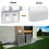 2 Pcs Plug Socket Covers UK Double Socket Cover for Safety, Waterproof Socket Cover Box for Home, Kitchen and School 6
