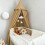 HOTUT Kids Bed Canopy with Ruffles,Round Dome 240c 3