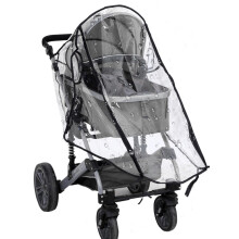 1 Pc Universal Rain Cover for Pushchair Transparen
