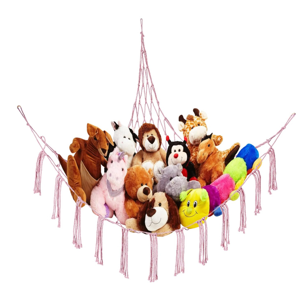 Yawyo Soft Toy Hammock, Teddy Net Hammock Toy Stor