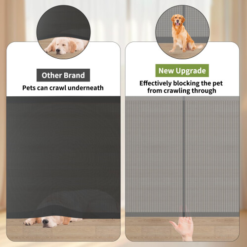 125cm Extra Tall Retractable Dog Gate,200cm Wide,R 2