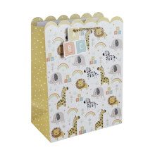 Baby Newborn Baby Shower Boy Girl Gift Bag with Ta