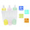 Pack of 6 Baby Bottle Soft Silicone Medium Flow Te 4
