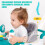 Forroby 3 in 1 Baby Walker,Height Adjustable,Multi 4