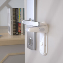 SAFELON 2 Pcs Door Lever Locks for Childproof & Pe