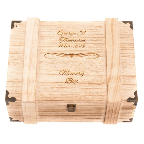Hoolaroo Personalised Keepsake Box Extra Large Per