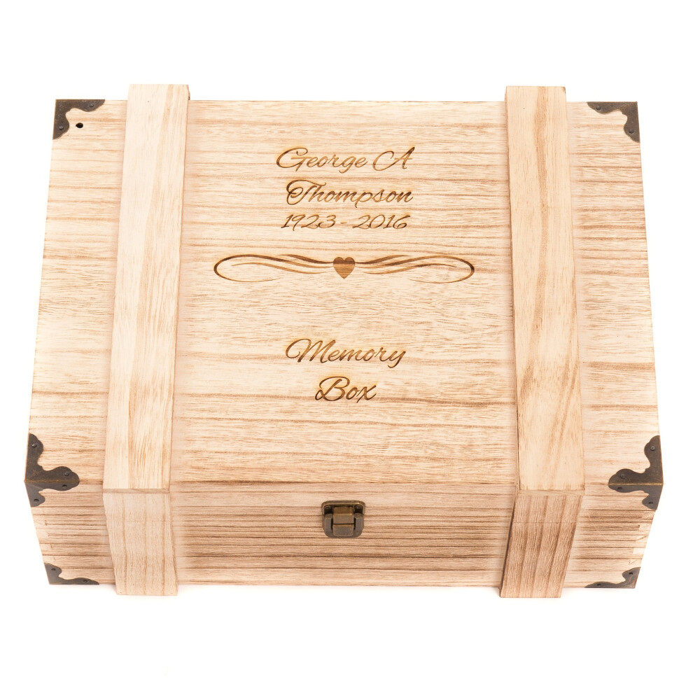 Personalised Keepsake Box Extra Large Per Hoolaroo