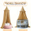 HOTUT Kids Bed Canopy with Ruffles,Round Dome 240c 5