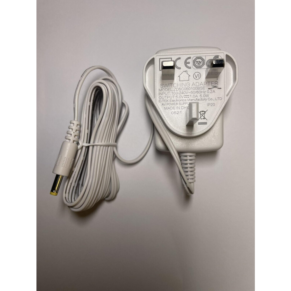 Replacement For 5V 1A Ac Adaptor Charger Dixietree